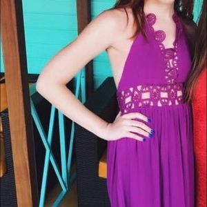 Purple Maxi Dress